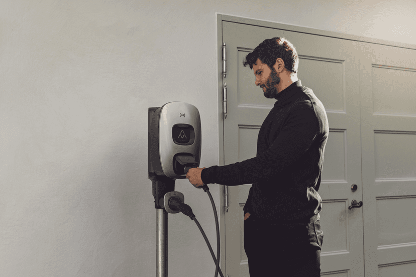 Charge Amps Dawn parkering