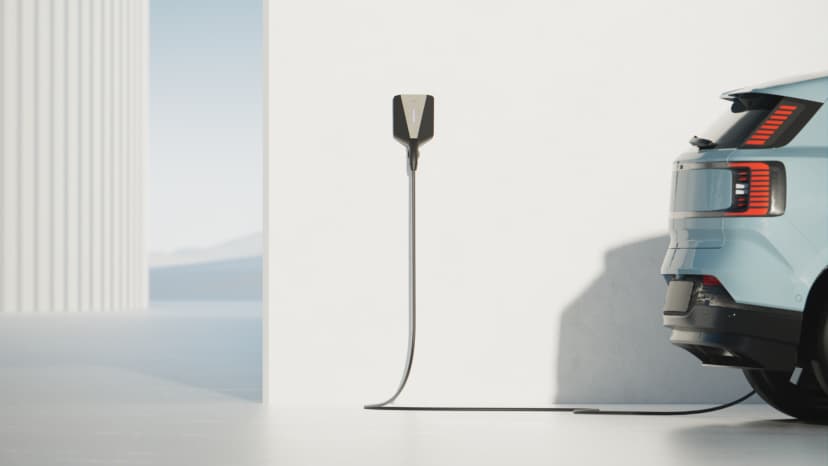 Easee Charge Up laddar elbil