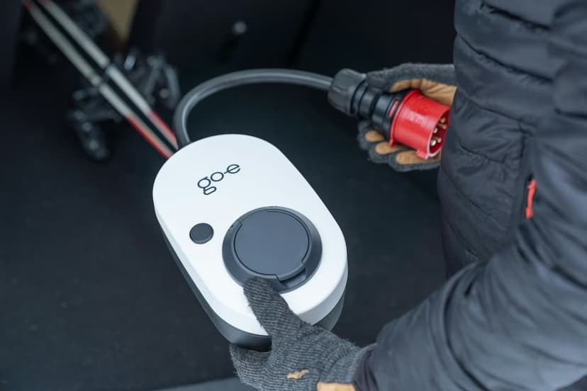 go-e Gemini Flex i bagageutrymme